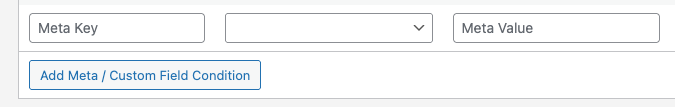 Social Post Flow: WordPress Plugin: Status Conditions: Custom Field