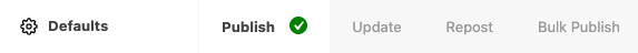 Social Post Flow: WordPress Plugin: Action Tabs