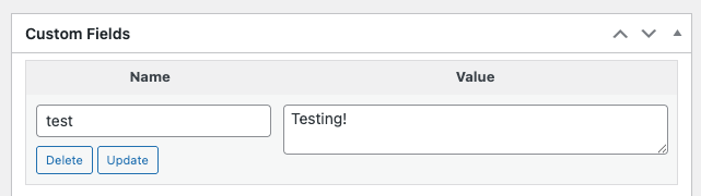 Social Post Flow: WordPress Plugin: Custom Fields: Post Meta Box